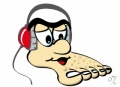 Velký Ohro pán sluchátek